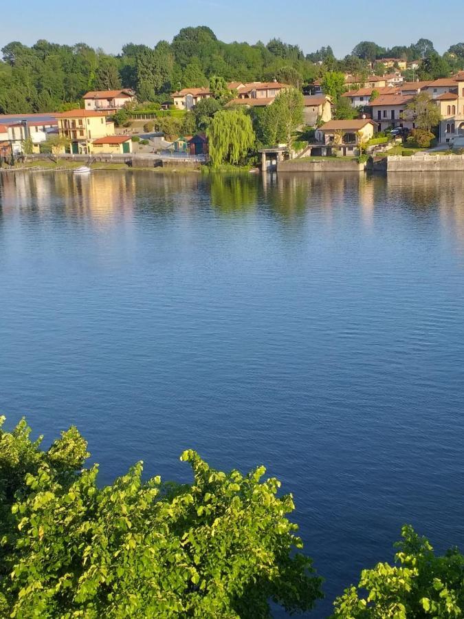 Sesto Calende Centro Daire Dış mekan fotoğraf